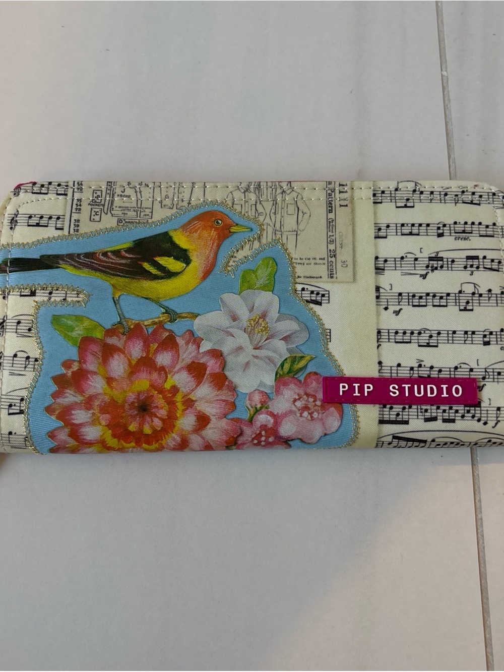 Pip Studio Floral Bird Wallet NWT